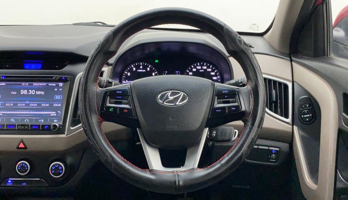 2017 Hyundai Creta E PLUS 1.6 PETROL, Petrol, Manual, 33,488 km, Steering Wheel Close Up