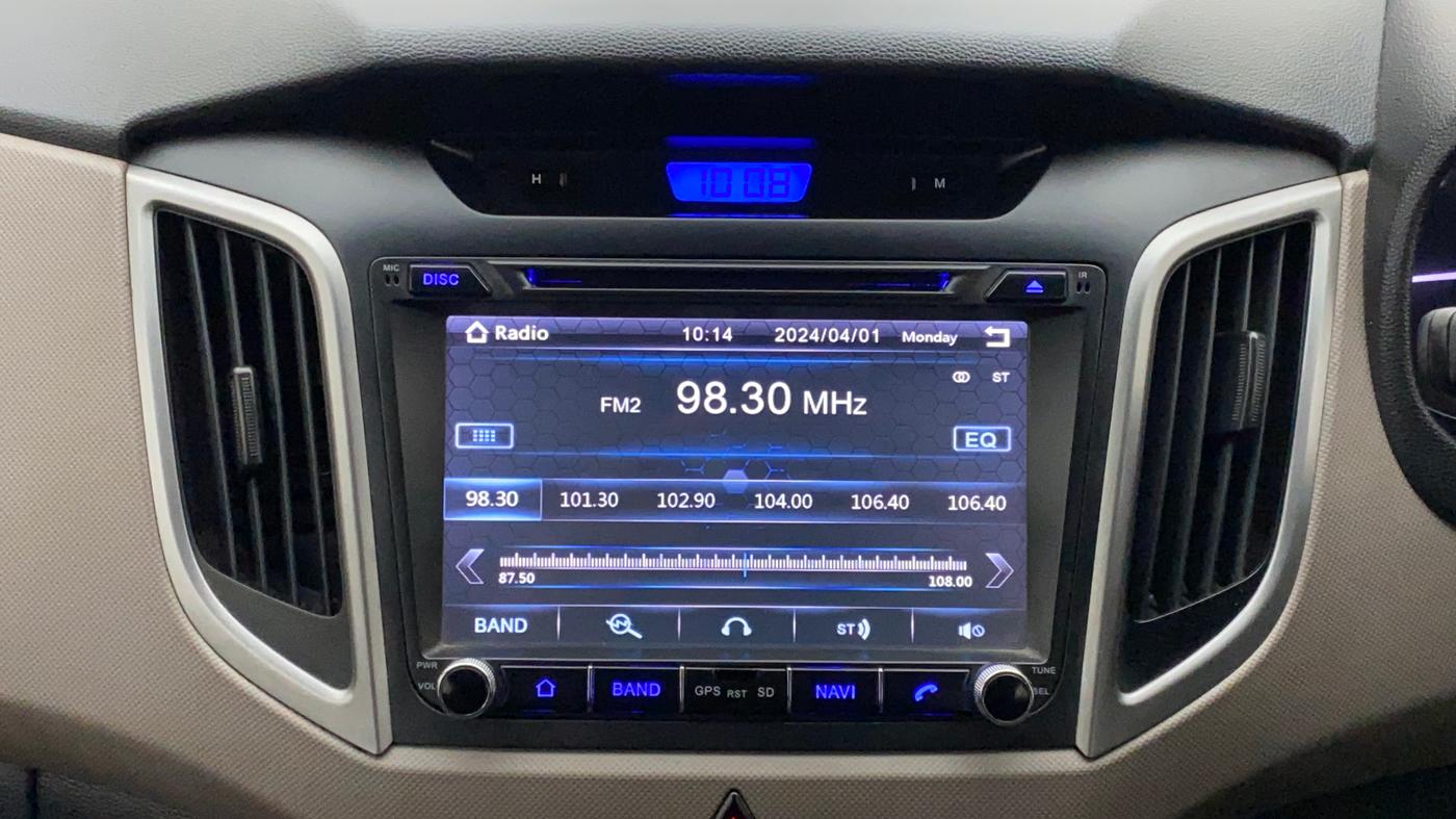 2017 Hyundai Creta E PLUS 1.6 PETROL, Petrol, Manual, 33,488 km, Infotainment System