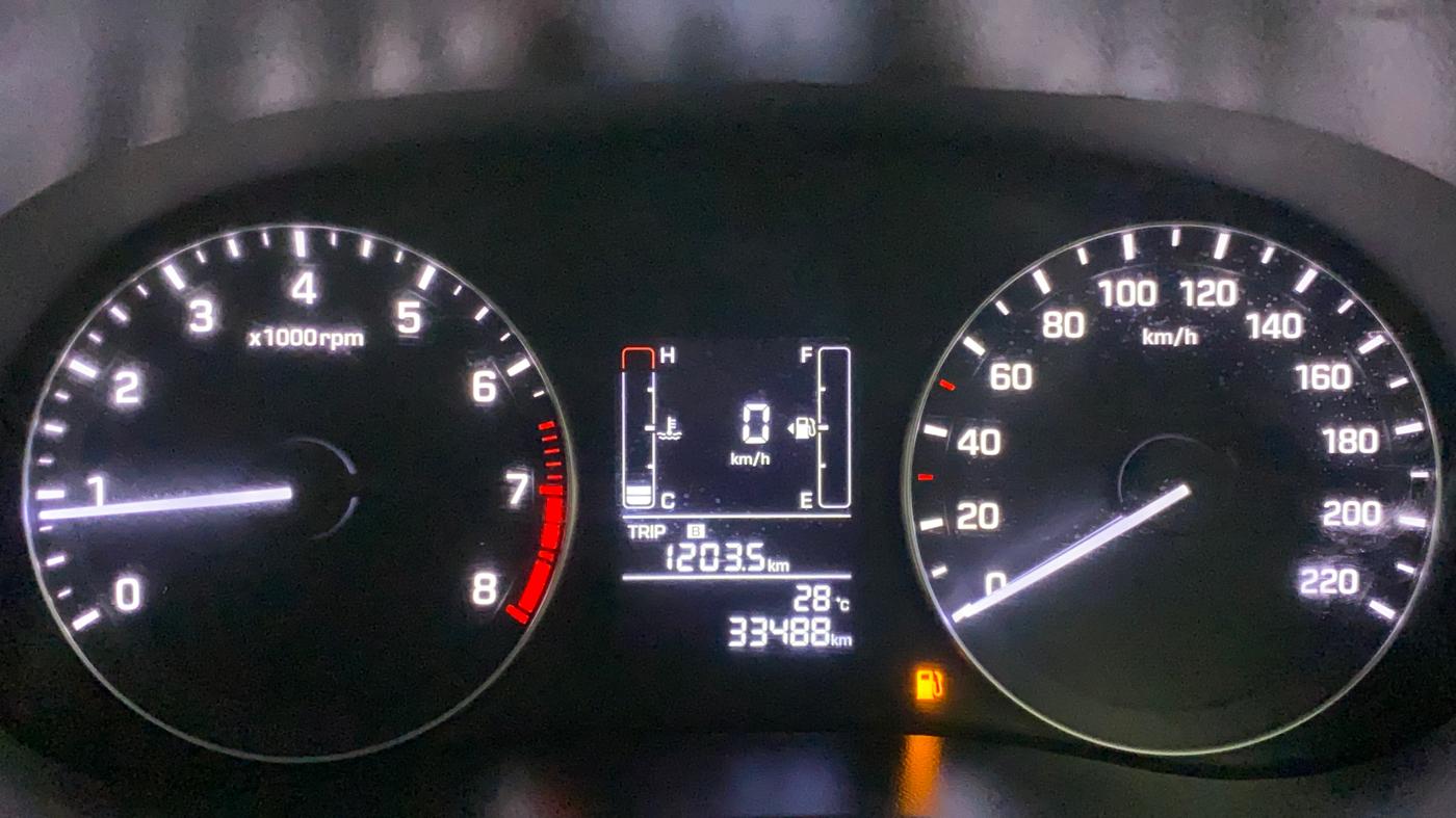 2017 Hyundai Creta E PLUS 1.6 PETROL, Petrol, Manual, 33,488 km, Odometer Image