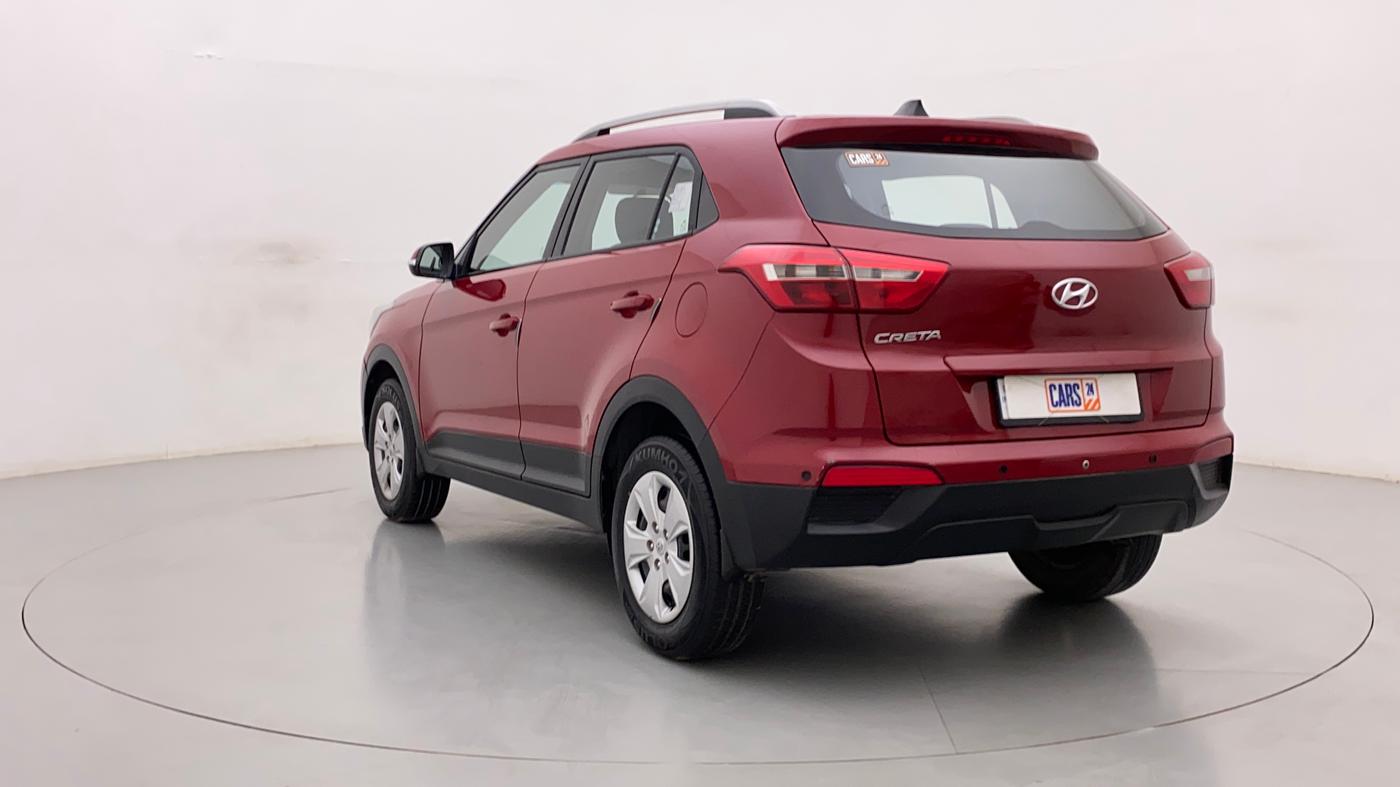 2017 Hyundai Creta E PLUS 1.6 PETROL, Petrol, Manual, 33,488 km, Left Back Diagonal