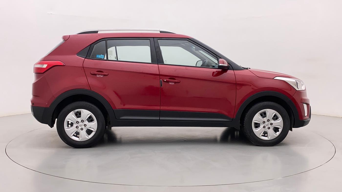 2017 Hyundai Creta E PLUS 1.6 PETROL, Petrol, Manual, 33,488 km, Right Side View