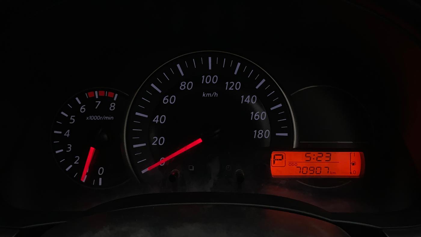 2017 Nissan Micra XV CVT, Petrol, Automatic, 71,469 km, Odometer Image