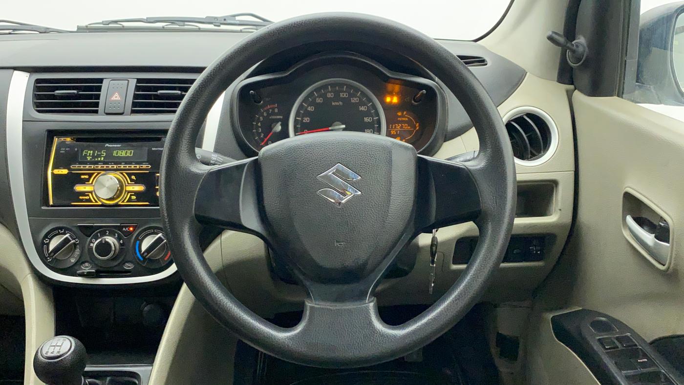 2017 Maruti Celerio VXI CNG, CNG, Manual, 1,17,270 km, Steering Wheel Close Up