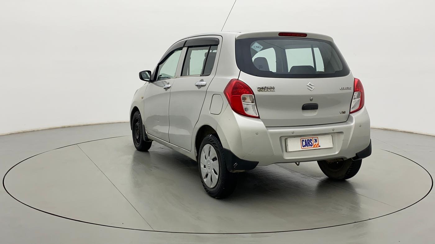 2017 Maruti Celerio VXI CNG, CNG, Manual, 1,17,270 km, Left Back Diagonal