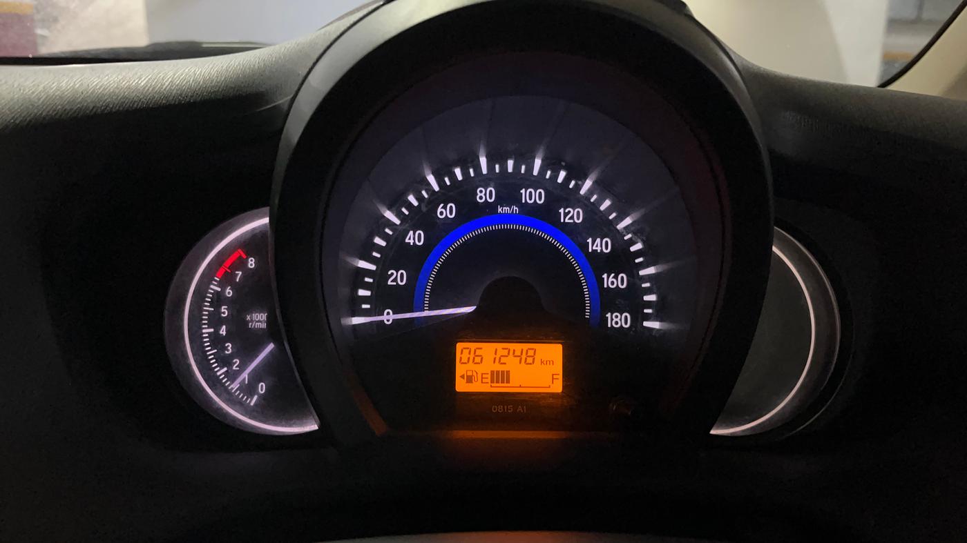 2016 Honda Amaze 1.2L I-VTEC SX, Petrol, Manual, 61,324 km, Odometer Image