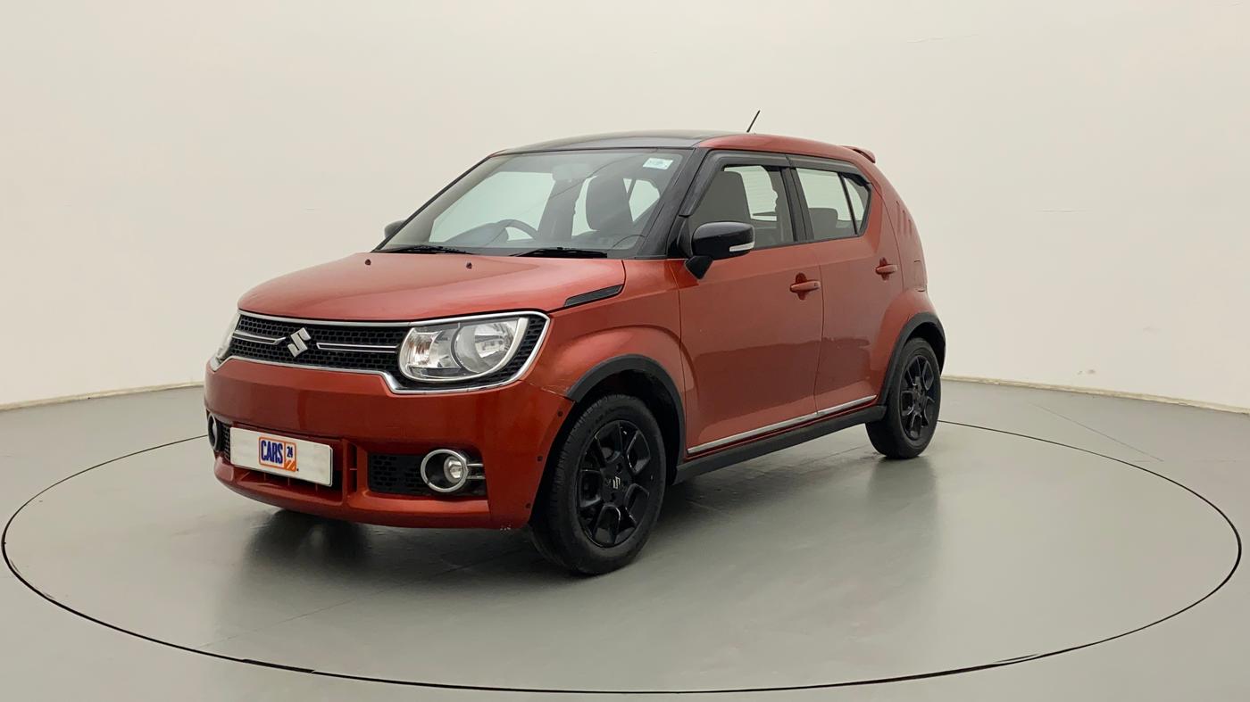 2017 Maruti IGNIS ZETA 1.2 AMT, Petrol, Automatic, 58,257 km, Left Front Diagonal