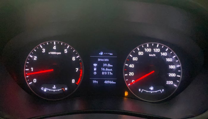 2019 Hyundai Elite i20 ASTA 1.2 (O), Petrol, Manual, 48,927 km, Odometer Image
