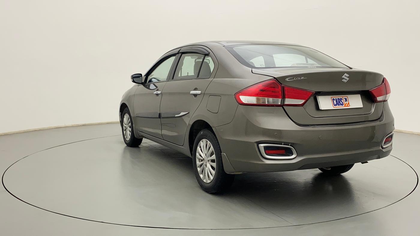 2018 Maruti Ciaz ZETA AT 1.5  SHVS PETROL, Petrol, Automatic, 1,08,941 km, Left Back Diagonal