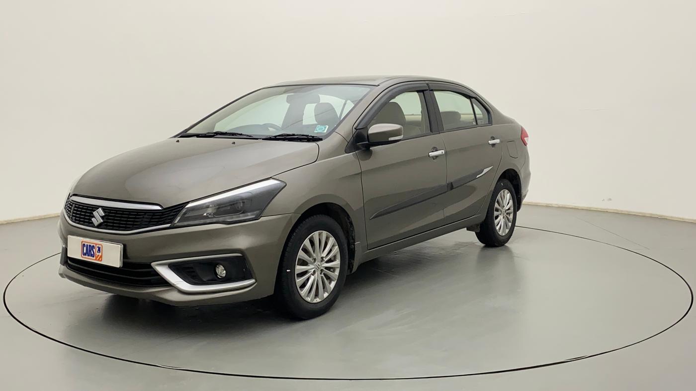 2018 Maruti Ciaz ZETA AT 1.5  SHVS PETROL, Petrol, Automatic, 1,08,941 km, Left Front Diagonal