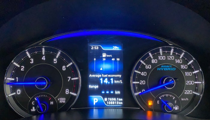 2018 Maruti Ciaz ZETA AT 1.5  SHVS PETROL, Petrol, Automatic, 1,08,941 km, Odometer Image