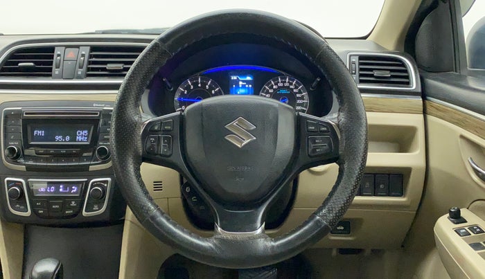2018 Maruti Ciaz ZETA AT 1.5  SHVS PETROL, Petrol, Automatic, 1,08,941 km, Steering Wheel Close Up