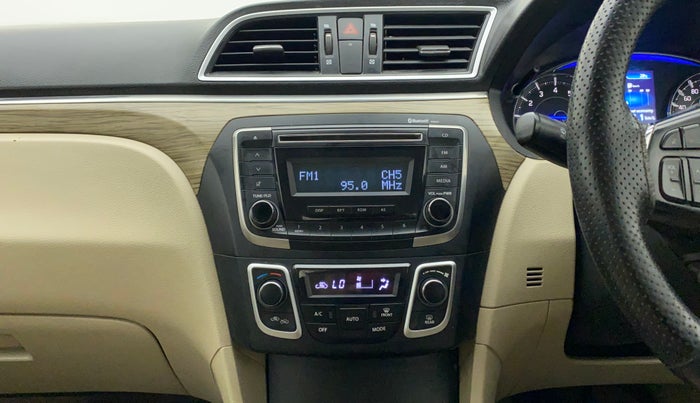 2018 Maruti Ciaz ZETA AT 1.5  SHVS PETROL, Petrol, Automatic, 1,08,941 km, Air Conditioner