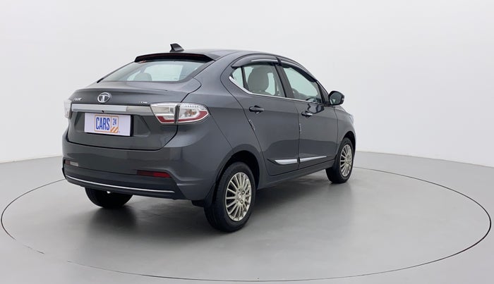 2022 Tata TIGOR XZ PLUS CNG LEATHERETTE PACK, CNG, Manual, 7,191 km, Right Back Diagonal