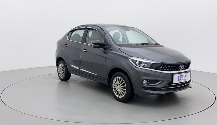 2022 Tata TIGOR XZ PLUS CNG LEATHERETTE PACK, CNG, Manual, 7,191 km, Right Front Diagonal