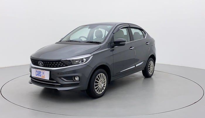 2022 Tata TIGOR XZ PLUS CNG LEATHERETTE PACK, CNG, Manual, 7,191 km, Left Front Diagonal