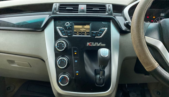2016 Mahindra Kuv100 K6 5 STR, Petrol, Manual, 99,386 km, Air Conditioner