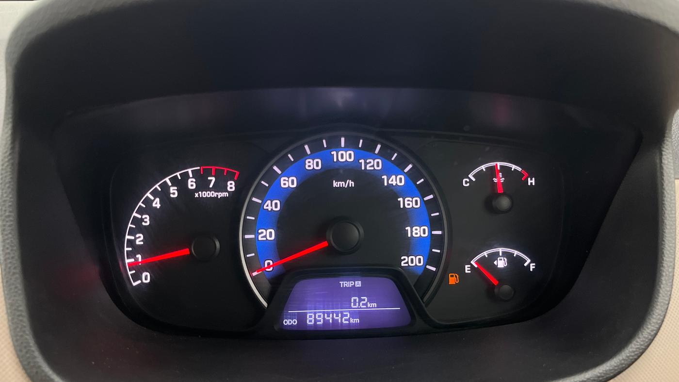2015 Hyundai Xcent S 1.2, Petrol, Manual, 89,441 km, Odometer Image