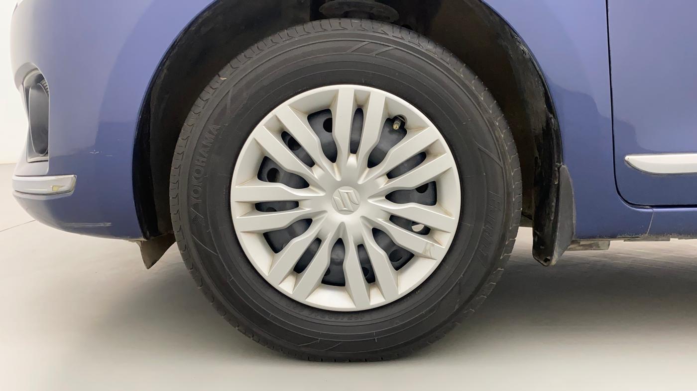 2017 Maruti Dzire VXI, Petrol, Manual, 66,543 km, Left Front Wheel