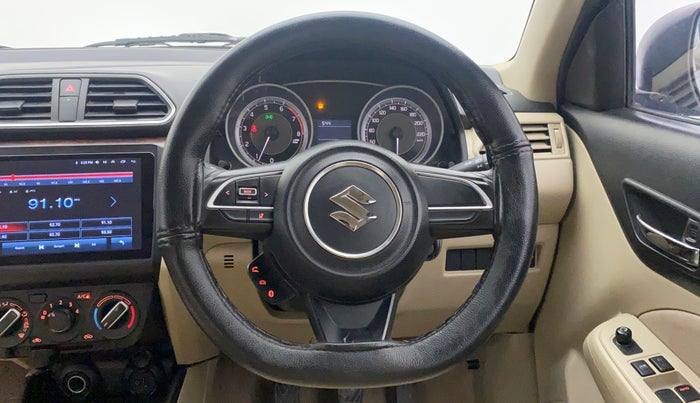 2017 Maruti Dzire VXI, Petrol, Manual, 66,543 km, Steering Wheel Close Up