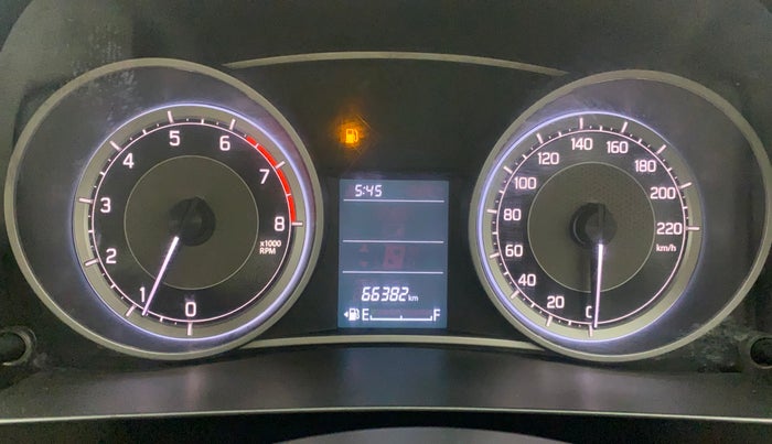 2017 Maruti Dzire VXI, Petrol, Manual, 66,543 km, Odometer Image