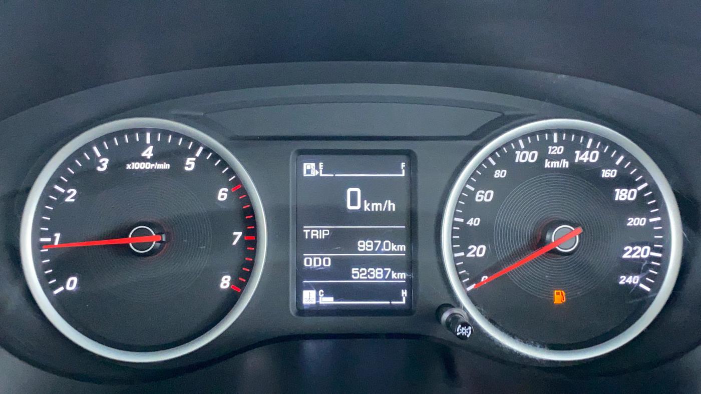 2019 MG HECTOR SUPER DIESEL, Diesel, Manual, 53,140 km, Odometer Image