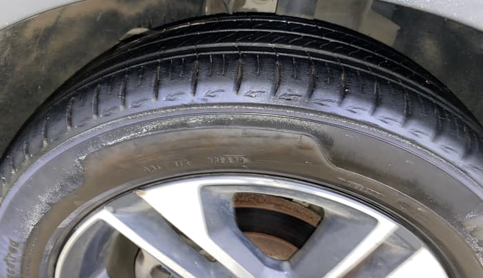 2021 Tata Tiago XZA PLUS PETROL, Petrol, Automatic, 25,323 km, Left Front Tyre Tread