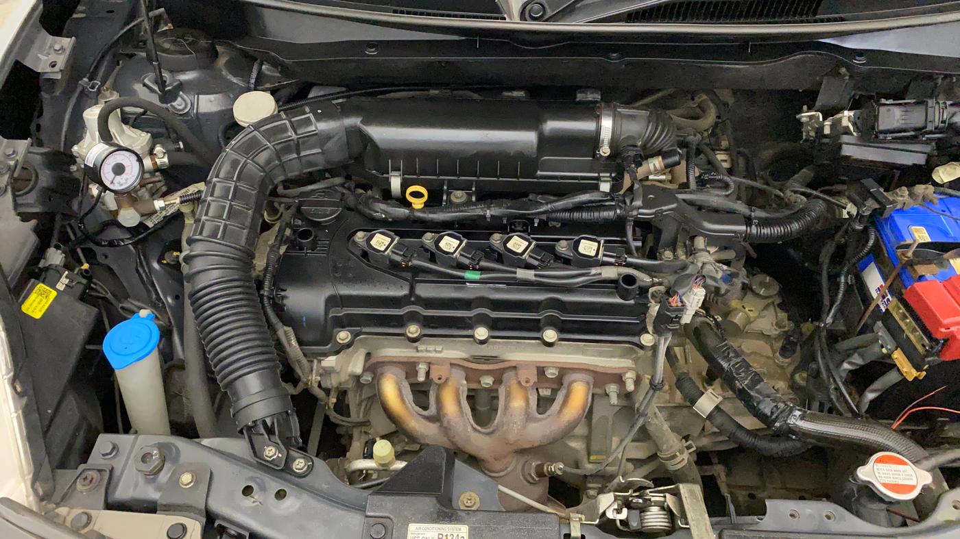 2020 Maruti Swift LXI, CNG, Manual, 1,08,736 km, Engine View - Right