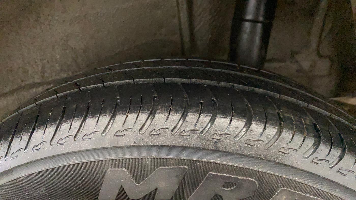 2023 Maruti New Wagon-R VXI 1.0, Petrol, Manual, 37,857 km, Left Rear Tyre Tread