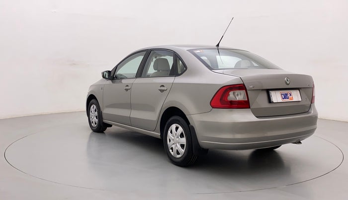 2012 Skoda Rapid AMBITION 1.6 MPI MT PLUS, Petrol, Manual, 90,393 km, Left Back Diagonal