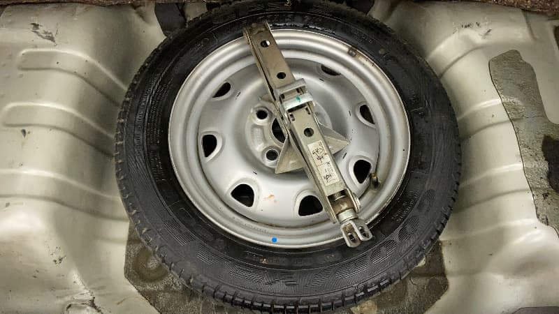 2011 Maruti Zen Estilo LXI, Petrol, Manual, 45,497 km, Spare Tyre