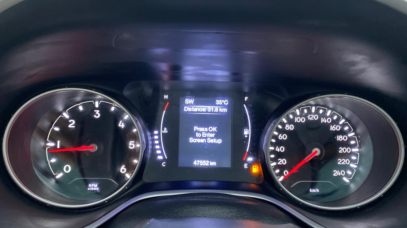 2017 Jeep Compass LIMITED (O) 2.0, Diesel, Manual, 47,664 km, Odometer Image