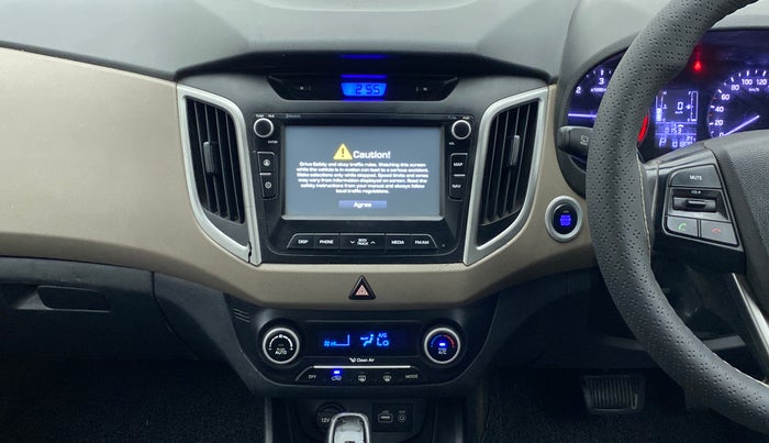 2016 Hyundai Creta SX PLUS AT 1.6 DIESEL, Diesel, Automatic, 1,02,096 km, Air Conditioner