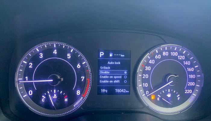 2019 Hyundai VENUE SX PLUS 1.0 TURBO DCT, Petrol, Automatic, 78,033 km, Odometer Image