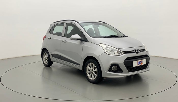 2015 Hyundai Grand i10 ASTA 1.2 KAPPA VTVT, Petrol, Manual, 82,375 km, Right Front Diagonal