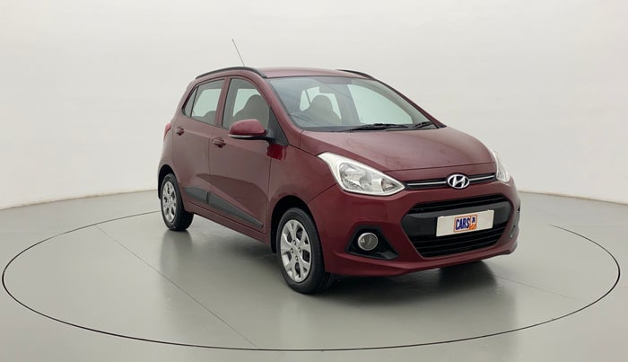 2015 Hyundai Grand i10 SPORTZ 1.2 KAPPA VTVT, Petrol, Manual, 26,466 km, Right Front Diagonal
