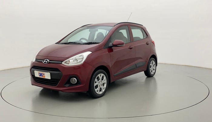 2015 Hyundai Grand i10 SPORTZ 1.2 KAPPA VTVT, Petrol, Manual, 26,466 km, Left Front Diagonal