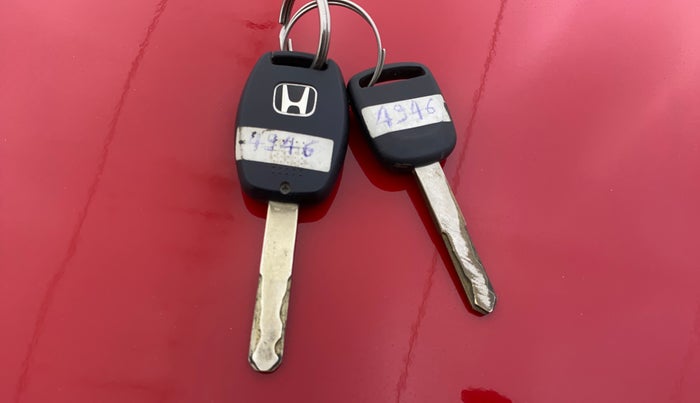 2012 Honda Brio S MT, Petrol, Manual, 76,547 km, Key Close Up