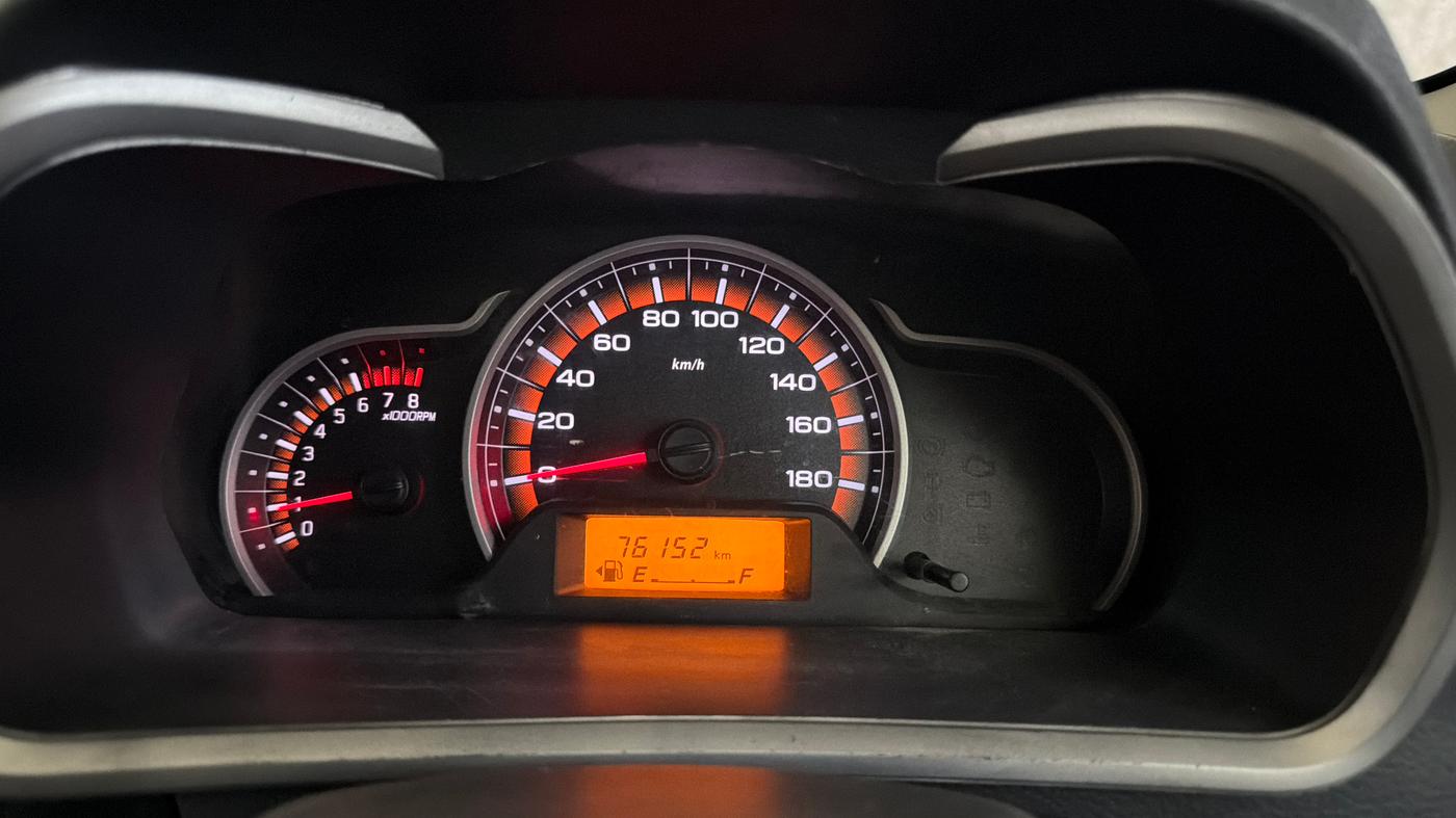 2017 Maruti Alto K10 VXI (O), Petrol, Manual, 76,143 km, Odometer Image