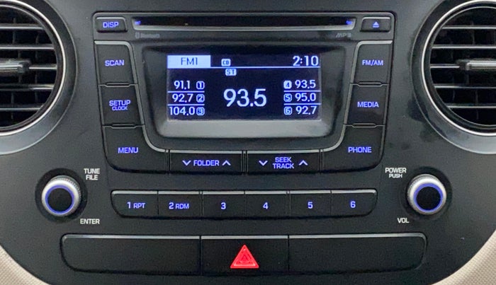 2014 Hyundai Xcent SX 1.1 CRDI (O), Diesel, Manual, 82,251 km, Infotainment System