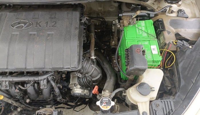 2017 Hyundai Grand i10 SPORTZ (O) AT 1.2 KAPPA VTVT, Petrol, Automatic, 84,942 km, Engine View - Left