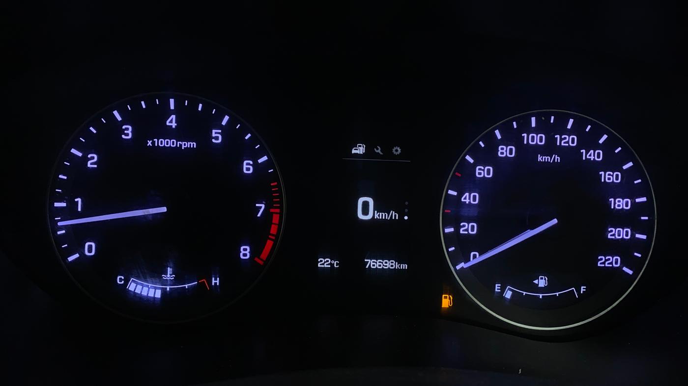 2015 Hyundai Elite i20 ASTA 1.2, Petrol, Manual, 76,695 km, Odometer Image