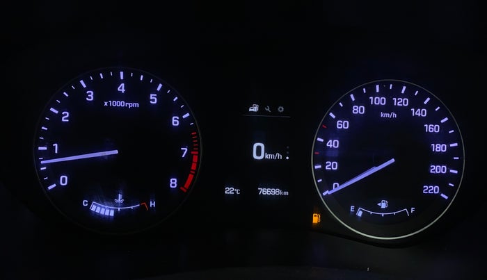 2015 Hyundai Elite i20 ASTA 1.2, Petrol, Manual, 76,695 km, Odometer Image