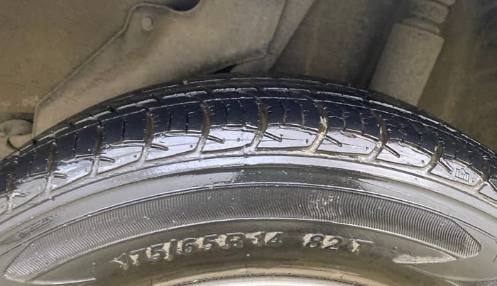 2013 Honda Amaze 1.2L I-VTEC S, Petrol, Manual, 11,486 km, Left Rear Tyre Tread