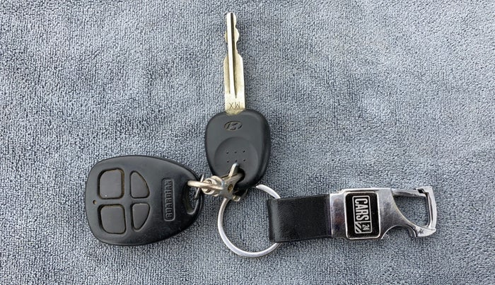 2011 Hyundai Santro Xing GL PLUS, Petrol, Manual, 59,423 km, Key Close Up