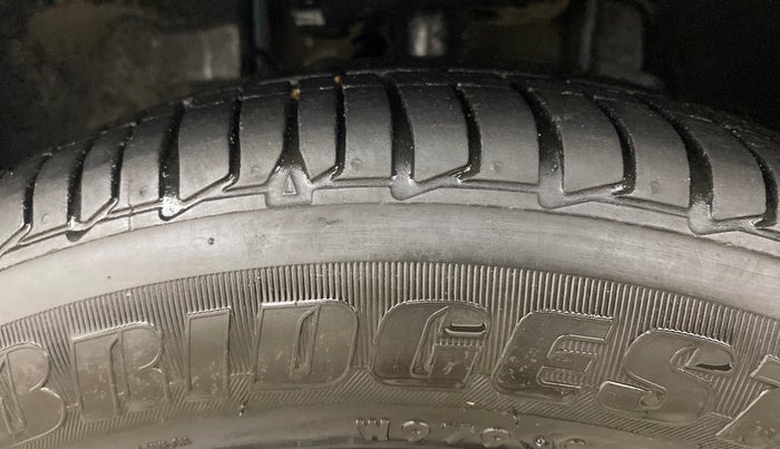 2019 Tata Tiago XZ PLUS DUAL TONE PETROL, Petrol, Manual, 1,11,349 km, Left Front Tyre Tread