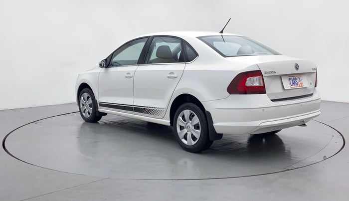 2020 Skoda Rapid ACTIVE 1.0 TSI AT, Petrol, Automatic, 11,881 km, Left Back Diagonal (45- Degree) View