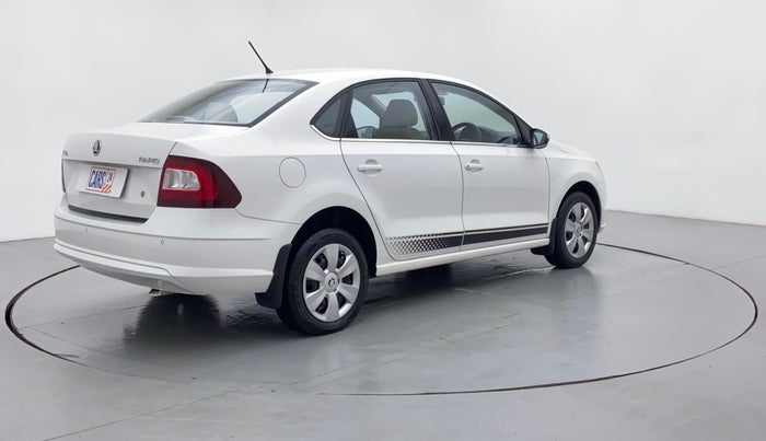 2020 Skoda Rapid ACTIVE 1.0 TSI AT, Petrol, Automatic, 11,881 km, Right Back Diagonal (45- Degree) View