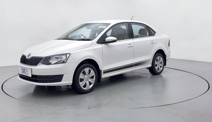 2020 Skoda Rapid ACTIVE 1.0 TSI AT, Petrol, Automatic, 11,881 km, Left Front Diagonal (45- Degree) View