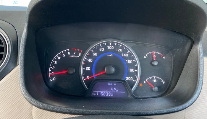 2014 Hyundai Grand i10 MAGNA 1.2 KAPPA VTVT, Petrol, Manual, 1,15,838 km, Odometer Image