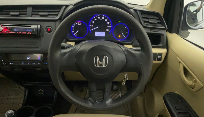 2016 Honda Amaze 1.2L I-VTEC E, Petrol, Manual, 37,330 km, Steering Wheel Close Up